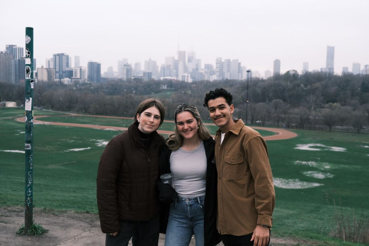 Quinn, Chloe, and Mohammed at last year's Global Ideas Institute