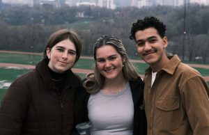 Quinn, Chloe, and Mohammed at last year's Global Ideas Institute