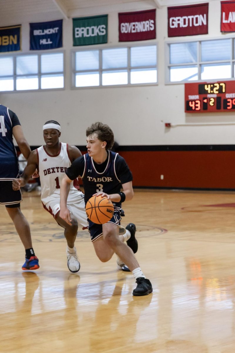 Valentine's Day Win for Tabor Boys' Basketball